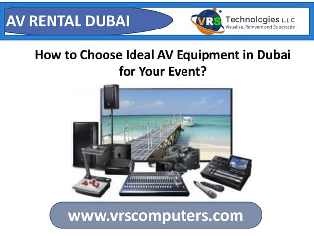 AV Rental Services in Dubai at a Competitive Price