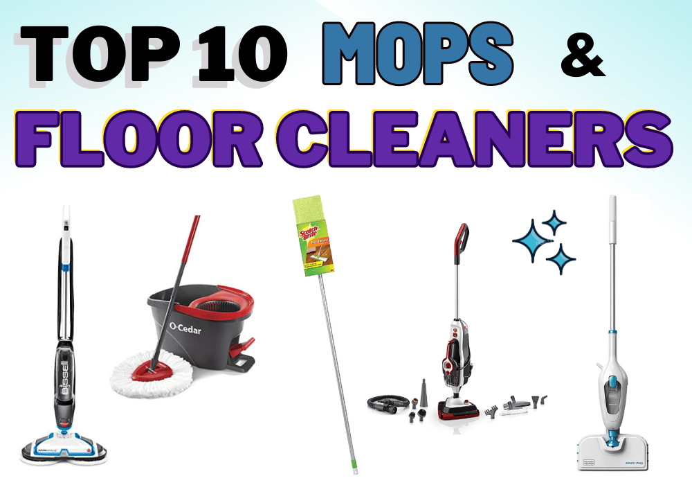 Top 10 Mops and Floor Cleaners - Lara's Bedside Tips