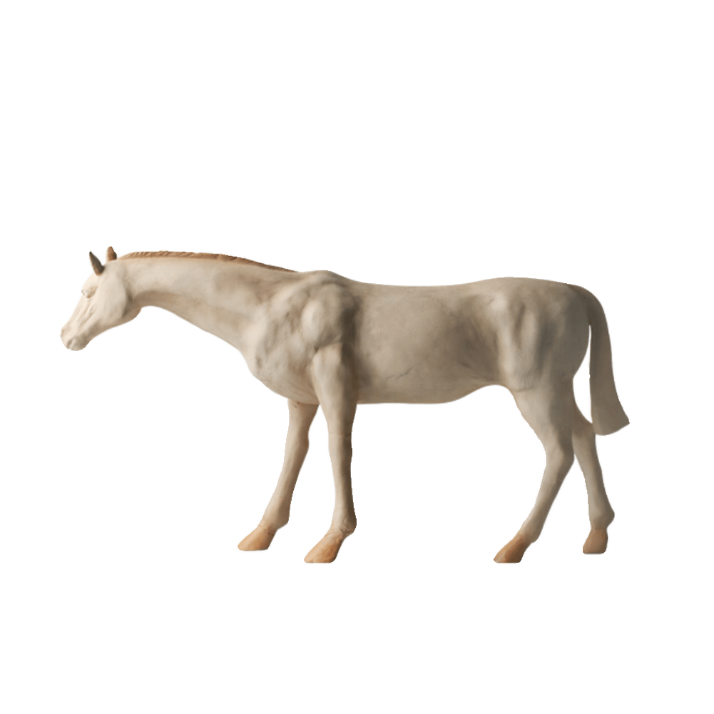 Resin Horse Figurine Interior Decor Stunning Stylish Horse Sculpture - Warmly Design