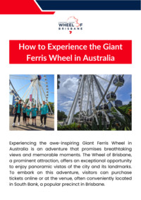 How to Experience the Giant Ferris Wheel in Australia