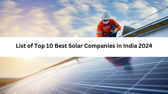 Top 10 Solar Panel Companies in India 2024  | Journal