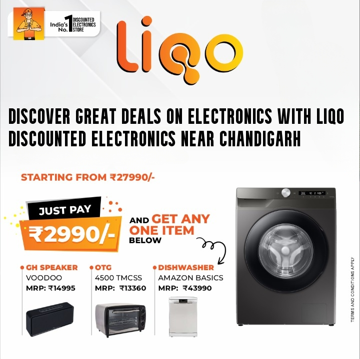 Discover Great Deals on Electronics With Discounted Electronics Near Chandigarh | by Liqo | Mar, 2024 | Medium