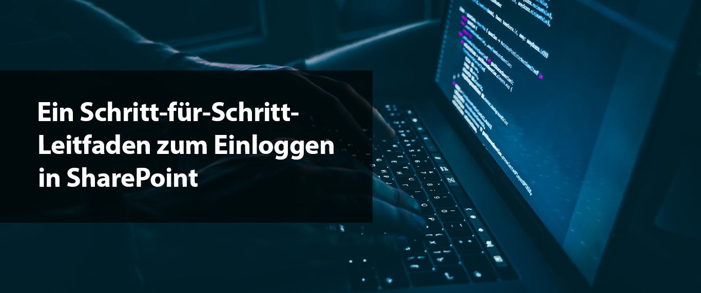 Ein Schritt-für-Schritt-Leitfaden zum Einloggen in SharePoint - Network4you