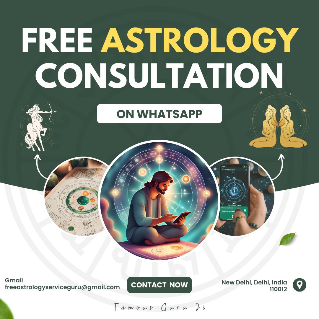 Free Astrology Consultation On Whatsapp – 24X7 live astrology consultation – Free Astrology Service