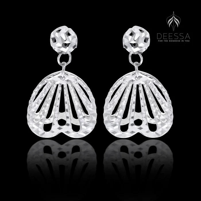 Silver Earrings for Ladies: The Perfect Blend of Elegance and Simplicity | by Deessa Jewellers