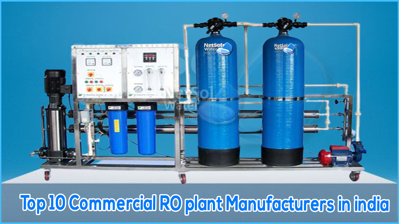 Top 10 Commercial RO Plant Manufacturers in India | RO Water Plants