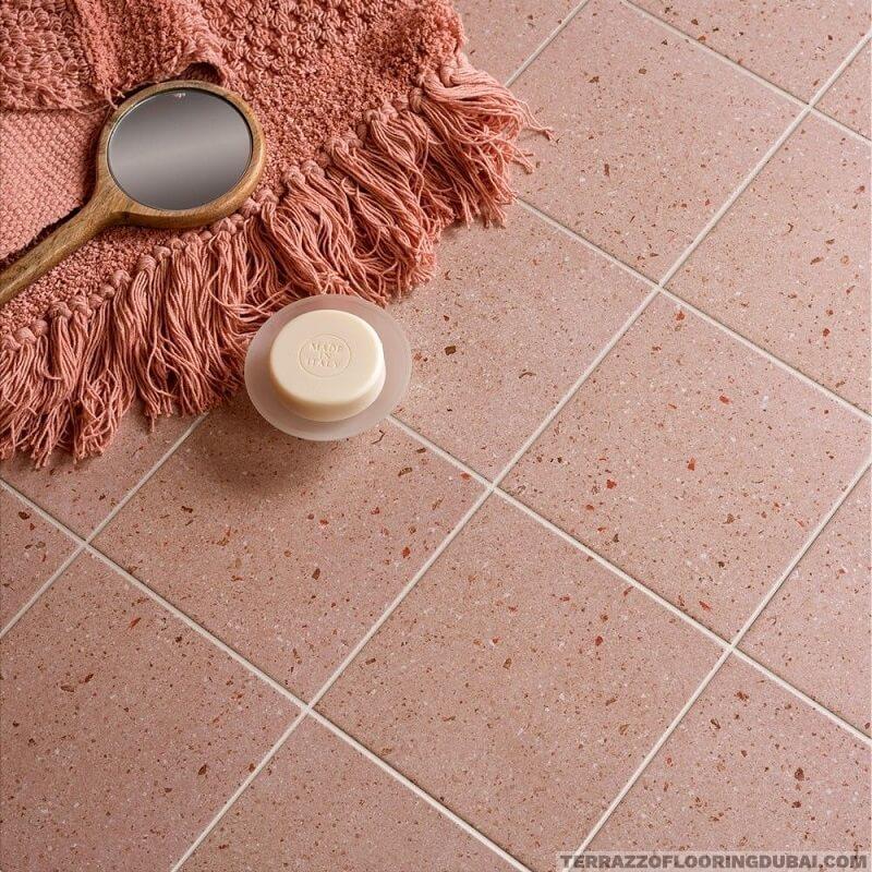 Pink Terrazzo Tile in Dubai & UAE @ Latest Designs - 10% OFF