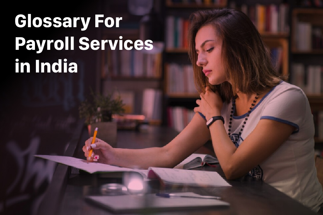 Glossary For Payroll Services in India