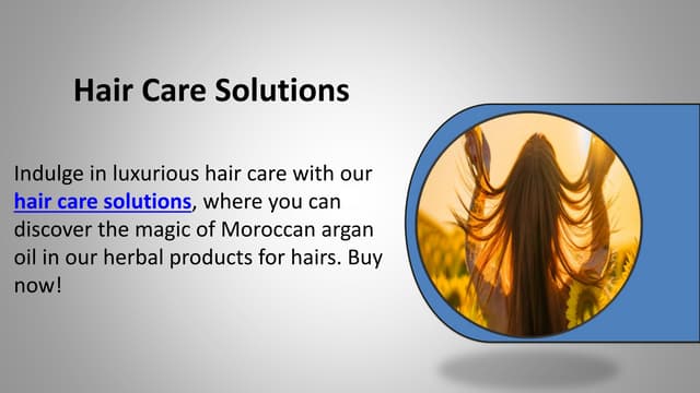 Hair Care Solutions | PPT