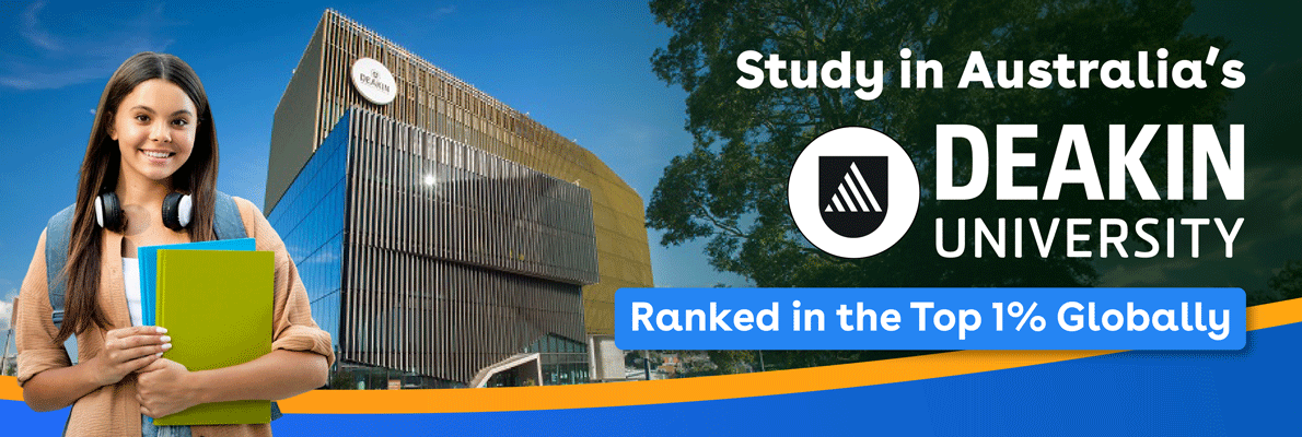 Study at Deakin University Australia - Ranked in the Top 1% Globally