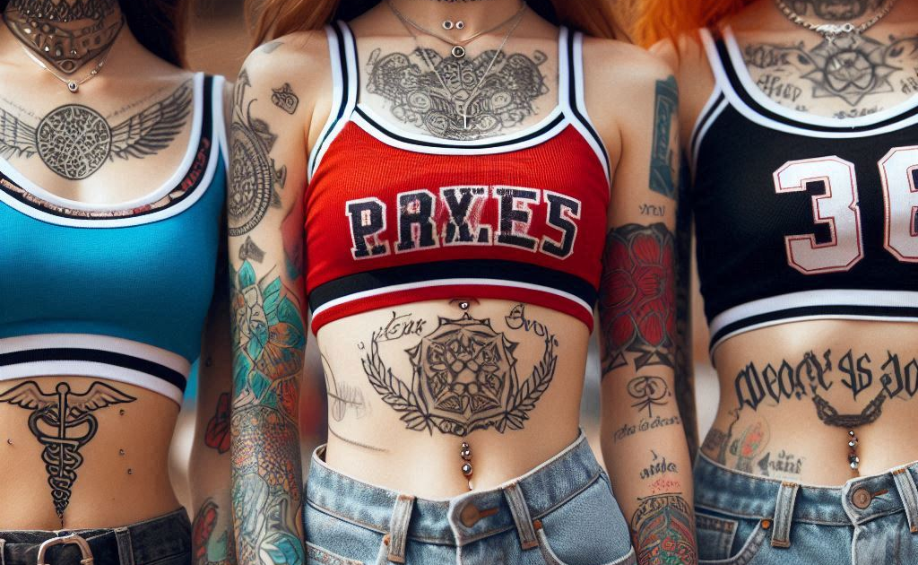 Why Crop Tops, Tattoos and Piercings are popular among teens?