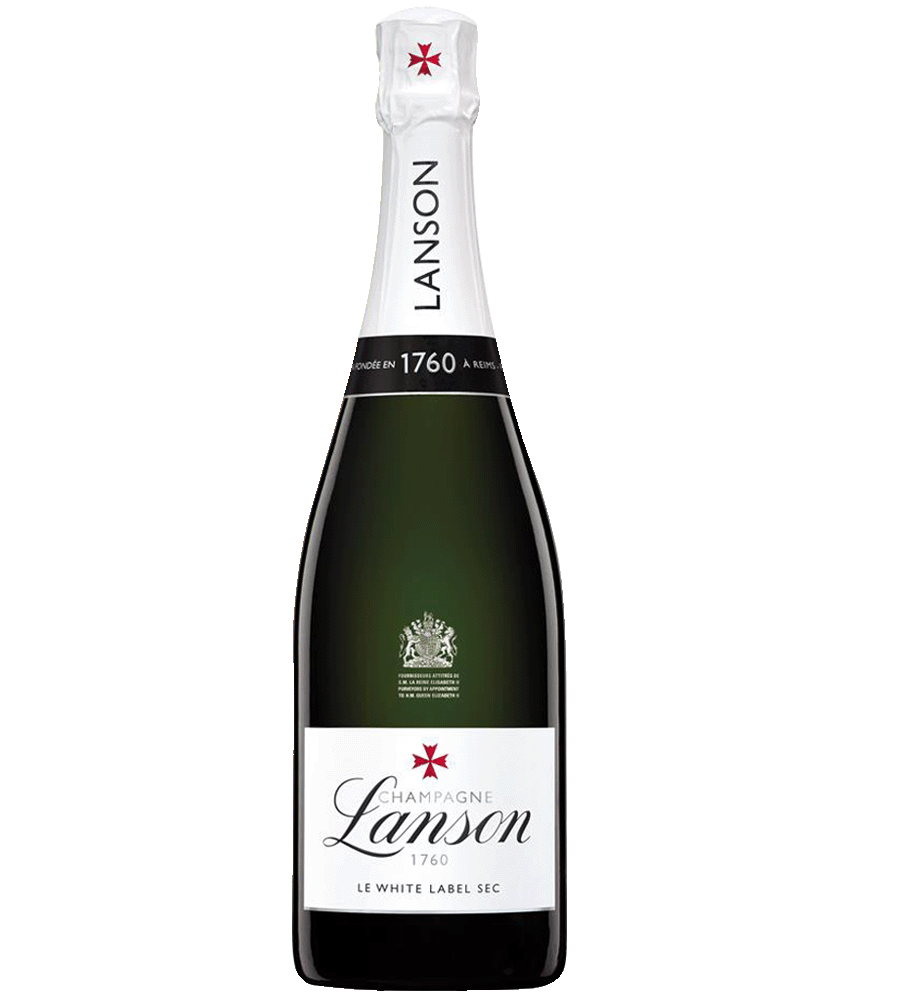 Lanson Le White Label Sec Nv Champagne