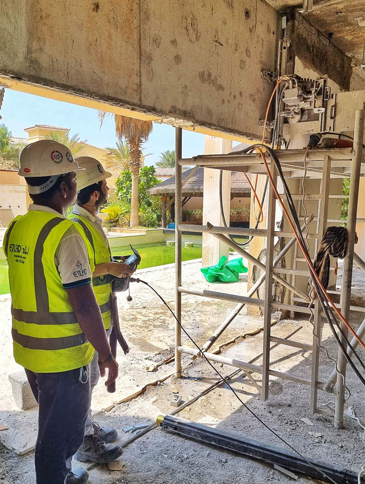 Wall Saw Cutting | Wall Sawing service in Dubai - Etlad