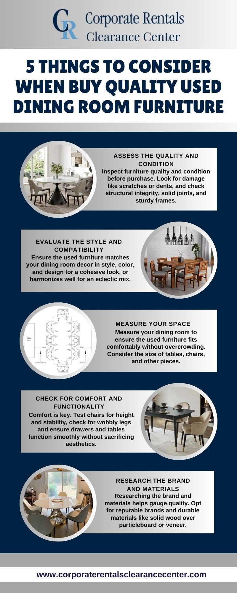 5 Things to Consider When Buy Quality Used Dining Room Furniture