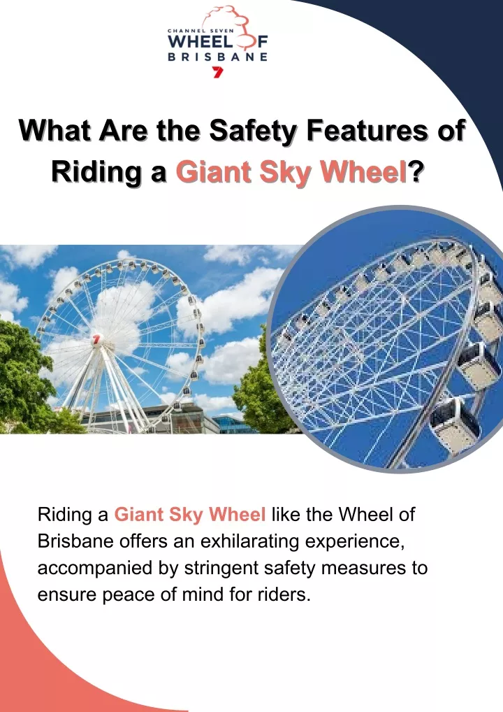 PPT - What Are the Safety Features of Riding a Giant Sky Wheel? PowerPoint Presentation - ID:13401681
