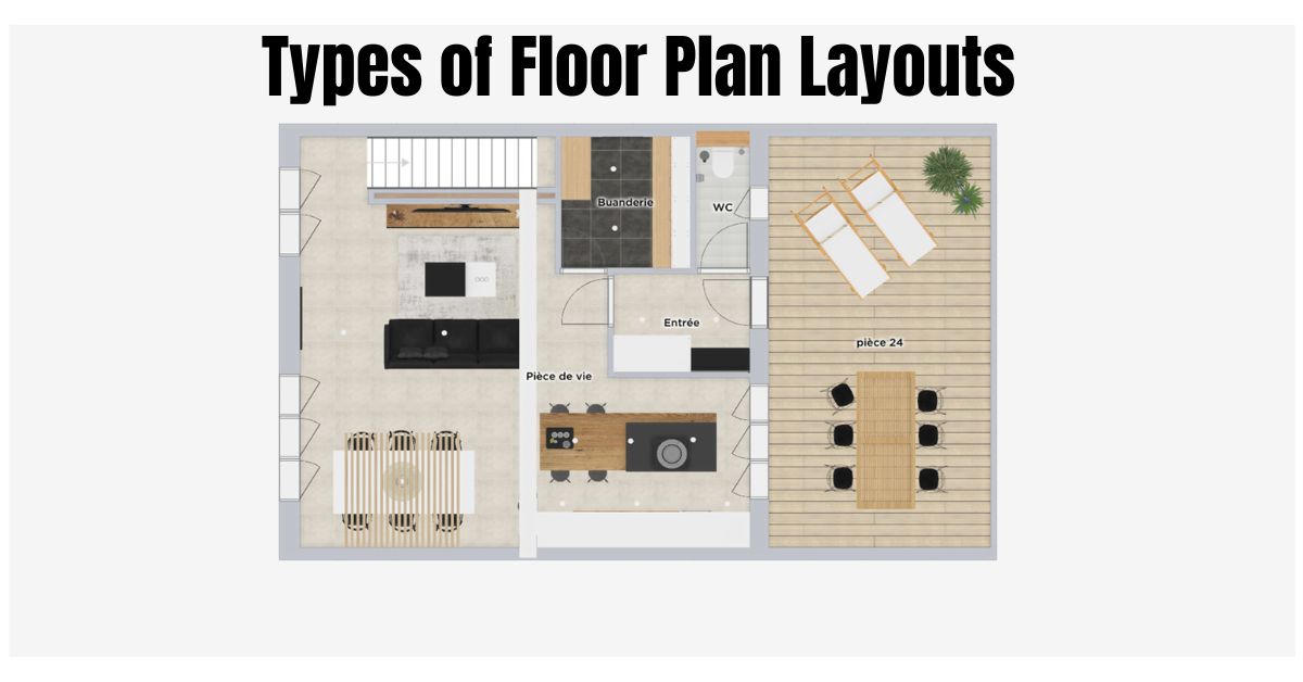 11 Types of Floor Plan Layouts in Interior Design Drawings