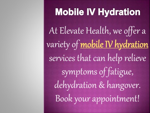 Mobile IV Hydration