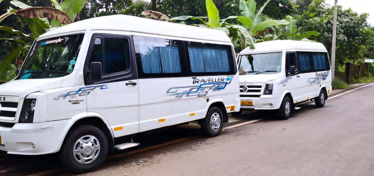 Find the Best Deals on 12 Seater Tempo Traveler Rentals in Kerala