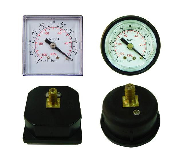 Forged Brass Pressure Gauges & Glass Tube Thermometers