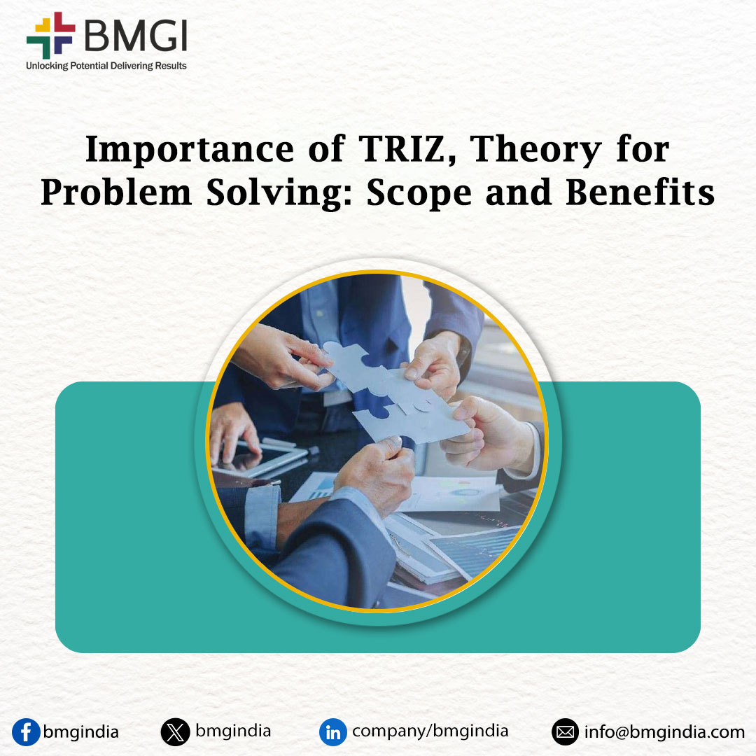 Importance of TRIZ, Theory for Problem Solving: Scope and Benefits – @bmgi-india-blog on Tumblr