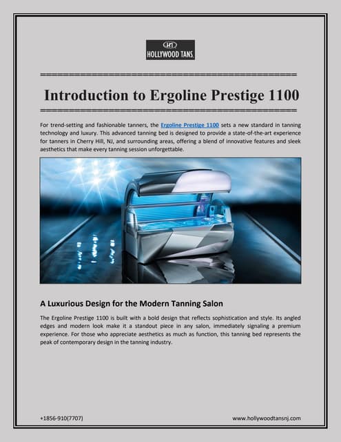 Introduction to Ergoline Prestige 1100.pdf | Free Download