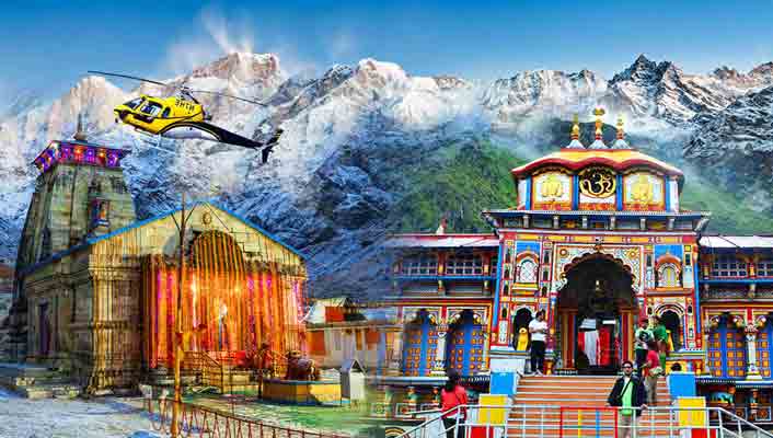 Do dham yatra by helicopter from Hardiwar | Himalayan Edge