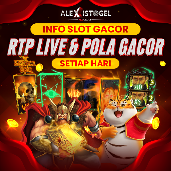 Alexistogel: Situs Slot Gacor Official dengan Bocoran RTP Slot Akurat