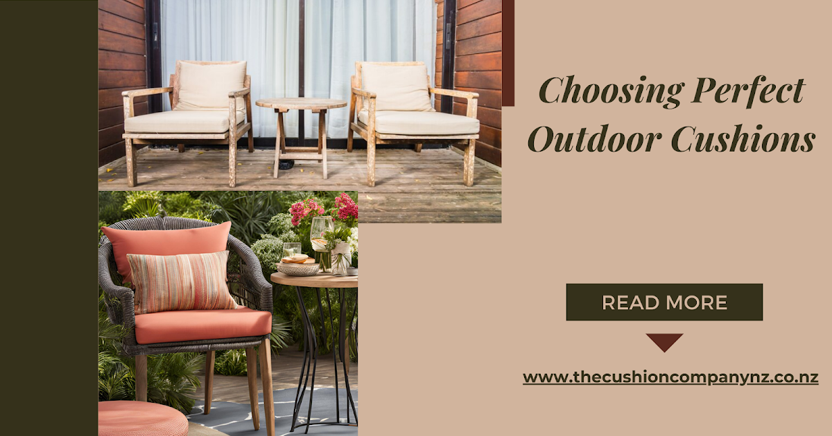 How to Choose the Perfect Outdoor Cushions: A Complete Buying Guide