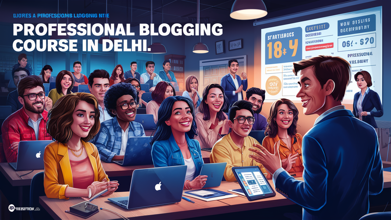 Best Professional Blogging Course in Delhi