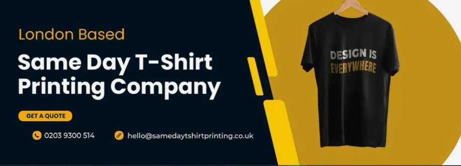 Same Day T Shirt Printing London Cover Image