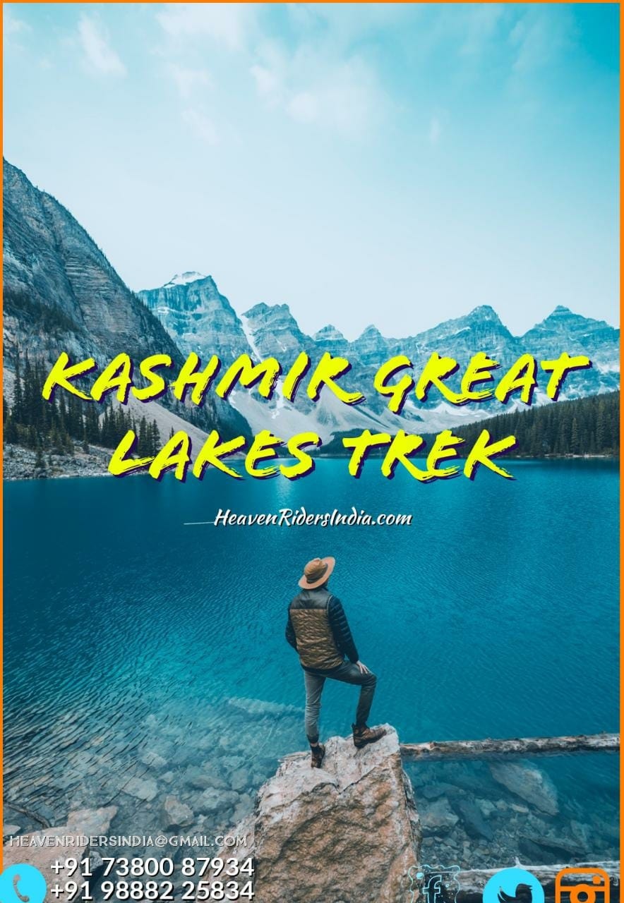 Kashmir Great Lakes Trek: Experience Heaven on Earth