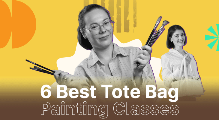 6 Tote Bag Painting Classes to Boost Team Creativity