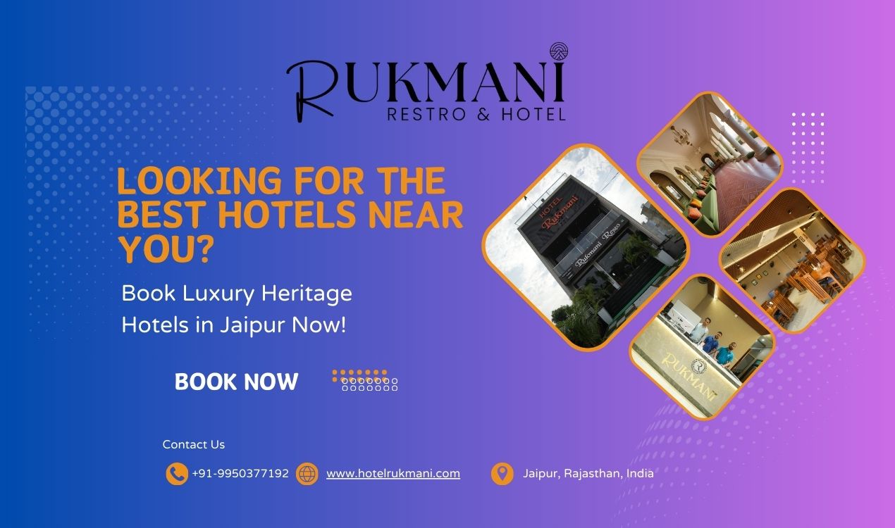 Looking for the Best Hotels Near You? Book Luxury Heritage Hotels in Jaipur Now! ?✨