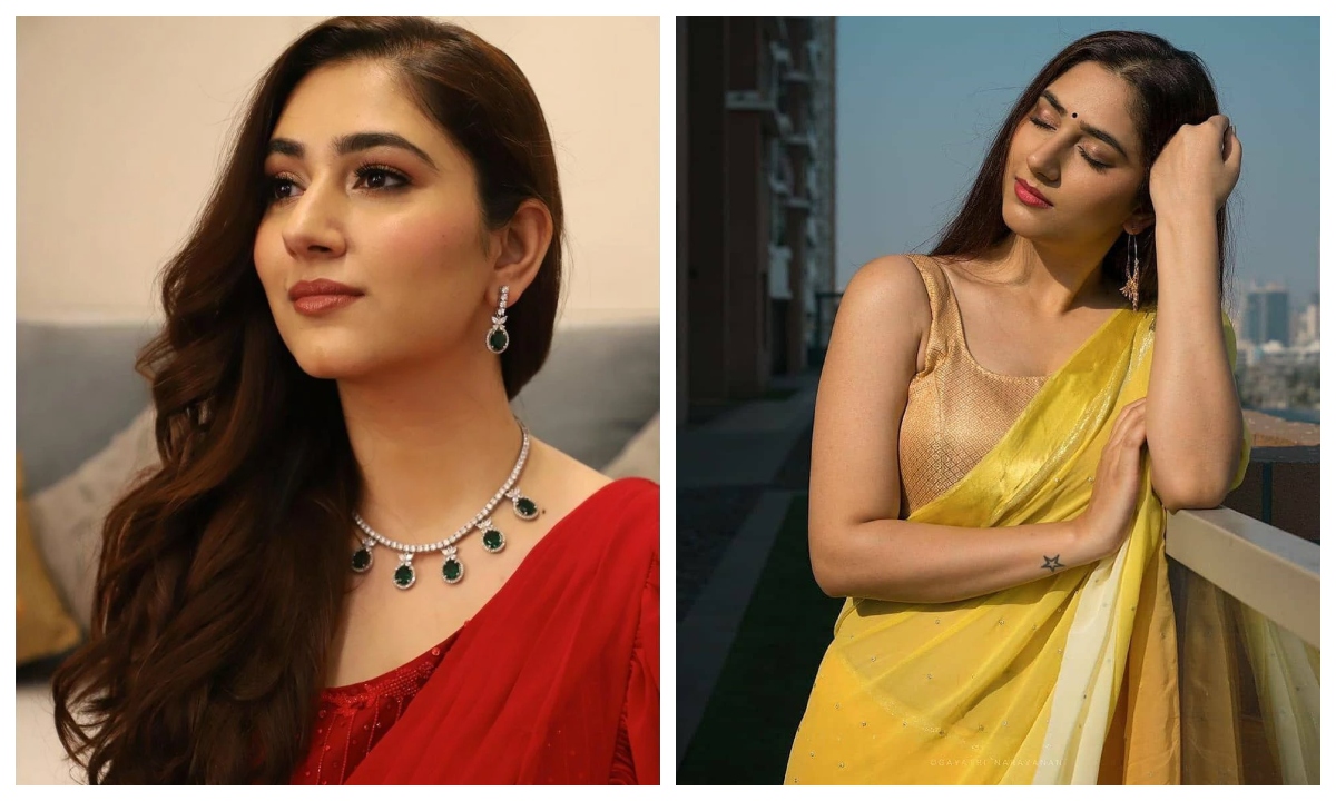 Disha Parmar का साड़ी कलेक्शन भी नहीं है किसी से कम - Live Times