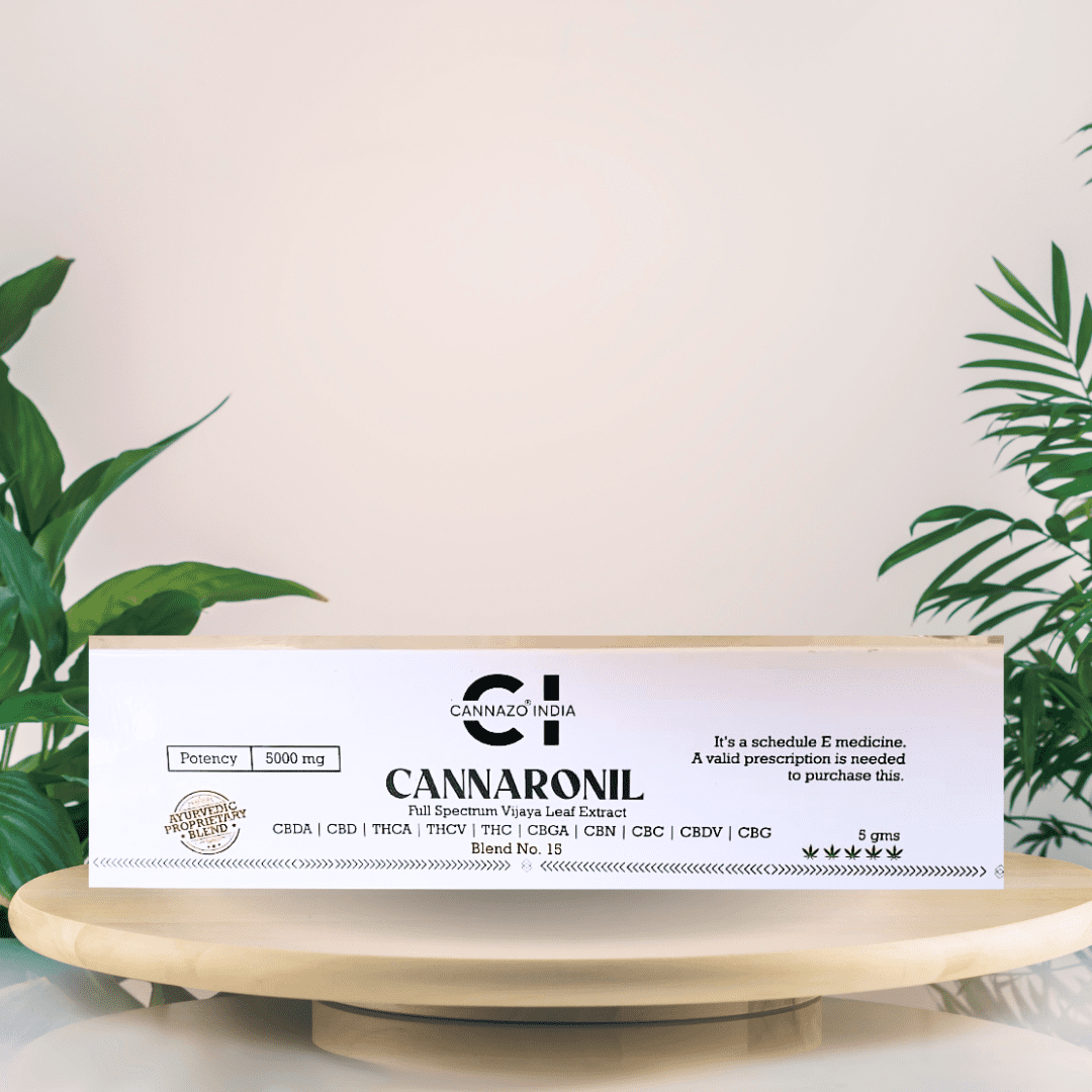 Buy Cannazonil 5000mg CBD Tincture Online | Cannazo India