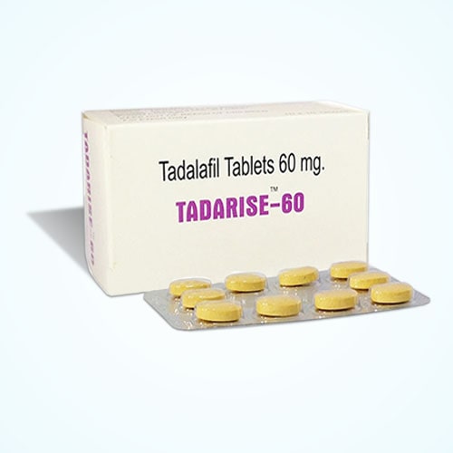 Buy Tadarise 60 Online to Fight Embarrassing Symptoms of ED