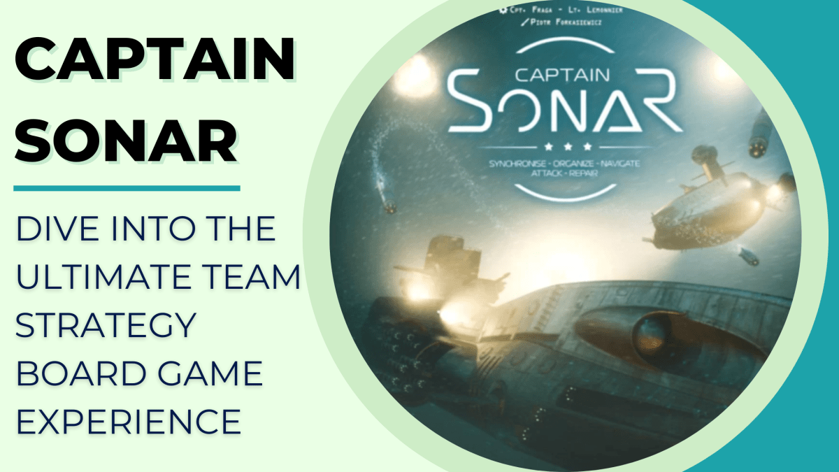 Captain Sonar: Dive into the Ultimate Team Strategy Board Game Experience – BoardGamesNMore