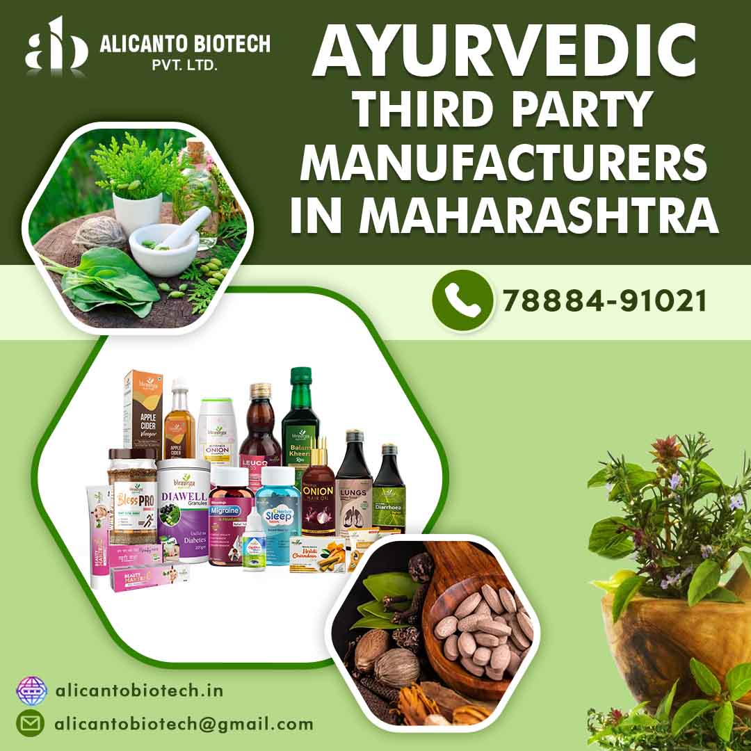 Ayurvedic Third Party Manufacturer in Maharashtra - Alicanto Biotech