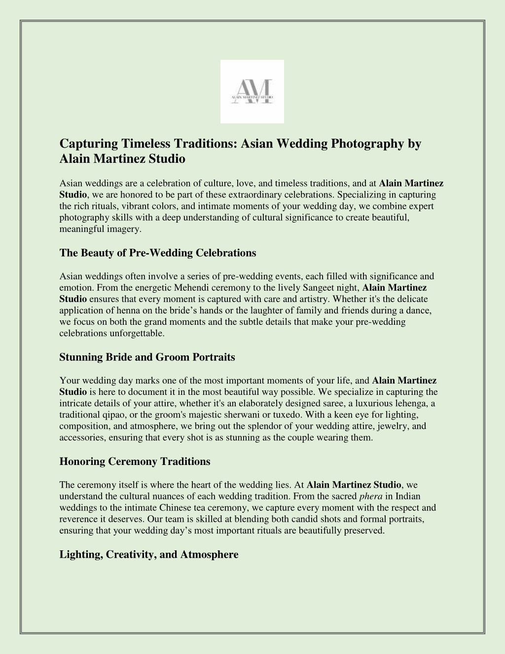 PPT - Capturing Timeless Traditions: Asian Wedding Photography by Alain Martinez Studi