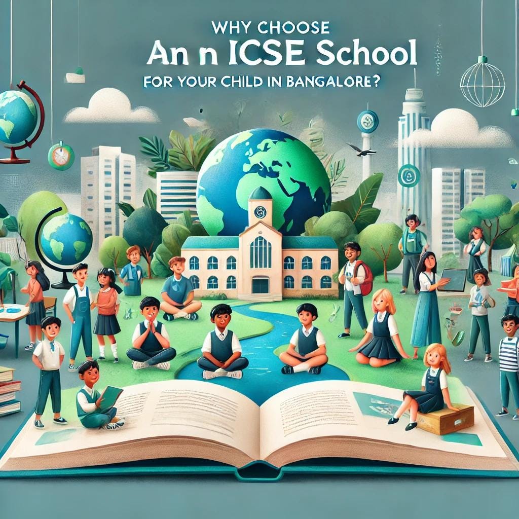 Why Choose an ICSE School for Your Child in Bangalore? | by The Green School Bangalore | Nov, 2024 | Medium