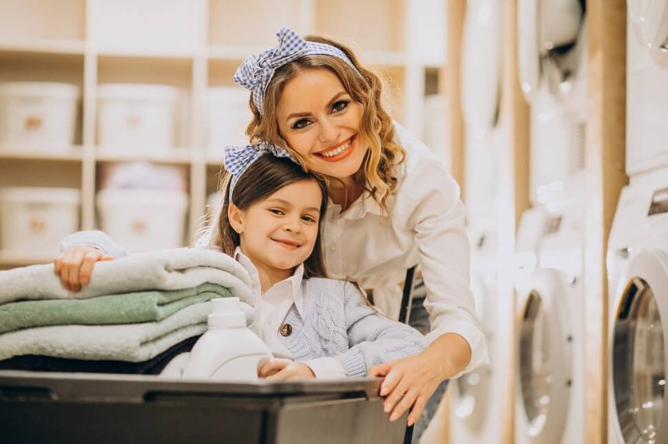 Why Wash and Fold Laundry Service Is Time-Saving Lifeline for Busy Moms