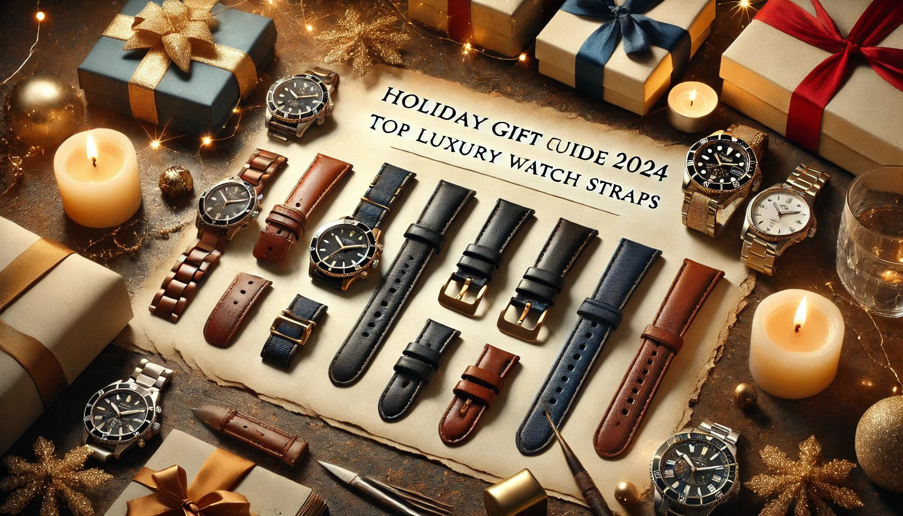 Holiday Gift Guide 2024: The 10 Best Luxury Watch Straps for Men